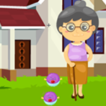 Games4king Grandmother Escape From House Walkthrough